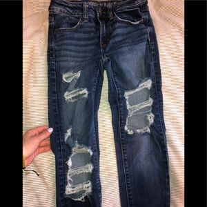 american eagle super stretch jeans🦋